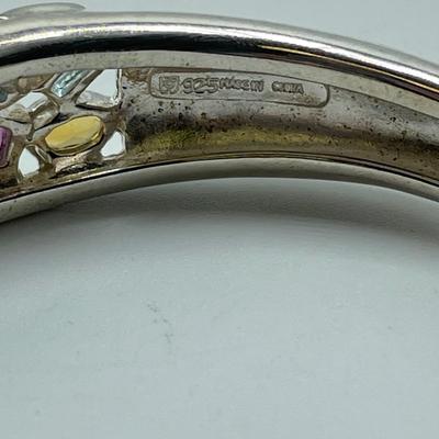 Two 925 Multicolored Gem Stone Sets (B3-KW)