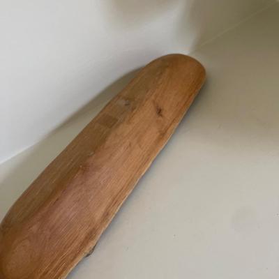 hand, carved teak wood bowl