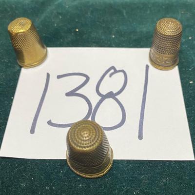 Vintage Thimbles