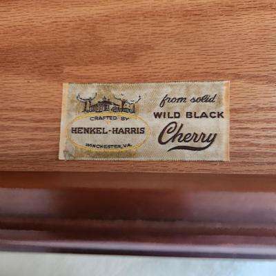 Henkel Harris Solid Cherry Gentleman's Chest Dresser Wardrobe 36Lx21Wx55H