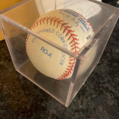 Yogi, Berra autograph ball