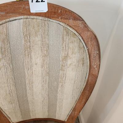 Single Occasional Side Chair Solid Wood High Quality