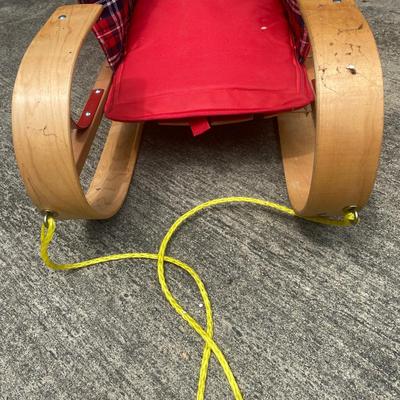 Child Wooden Sled (G-TF)