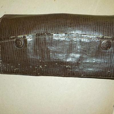 Alligator skin Vintage Doctors Surgery Kit 1900's/ est $55 to $200.
