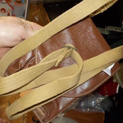 Russian Vintage Military Satchel bag, weapons,ammo,supplies/ est $30 to $90.