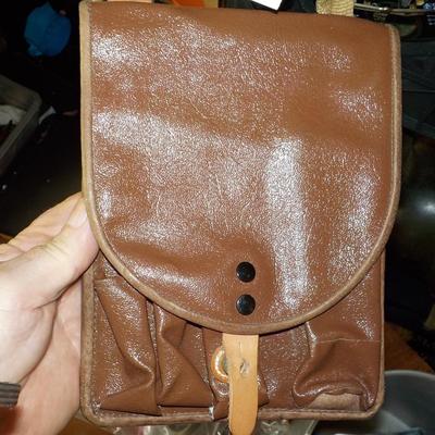 Russian Vintage Military Satchel bag, weapons,ammo,supplies/ est $30 to $90.