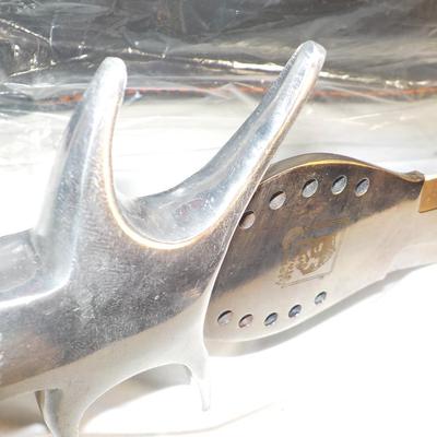 Medieval Hornet Bowie Knife 17 in with sheath. / est $25 to $75.