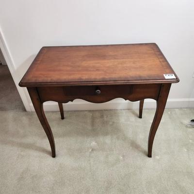 Drexel Heritage Table with Drawer  Desk 33Lx20Wx28H