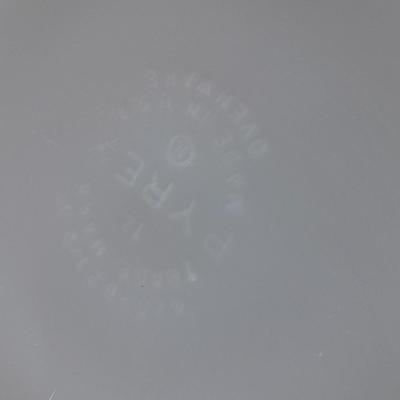 Pyrex > EARLY AMERICAN Gold on Brown Handled Casserole with lid and Pyrex Turquoise Chip Square Bowl