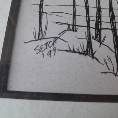 RARE Seven Greeley Independance Holiday Framed Prints Numbered and Signed