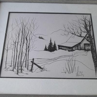 RARE Seven Greeley Independance Holiday Framed Prints Numbered and Signed