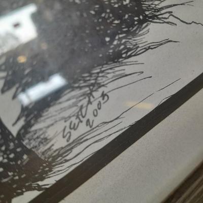 RARE Seven Greeley Independance Holiday Framed Prints Numbered and Signed