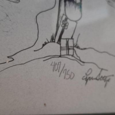 RARE Seven Greeley Independance Holiday Framed Prints Numbered and Signed