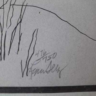 RARE Seven Greeley Independance Holiday Framed Prints Numbered and Signed