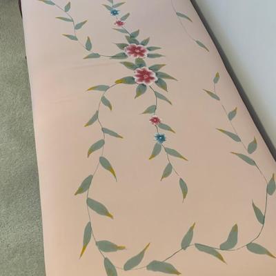 Large Floral Sofa Bench