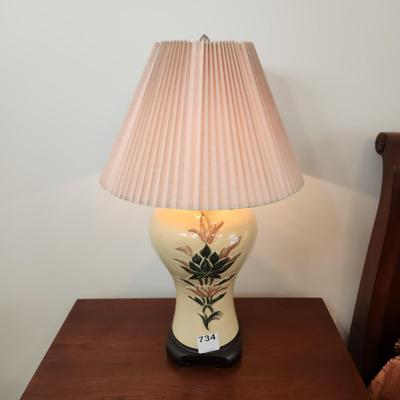 Ornate Table Lamp 29" tall