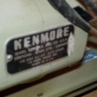 Vintage Kenmore sewing machine . est . $75