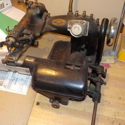 US Blind Stitch sewing machine.est. $300 to $1200.