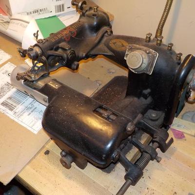 US Blind Stitch sewing machine.est. $300 to $1200.