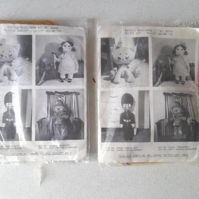 Two vintage Bucilla Needlework kits > opened but appear complete