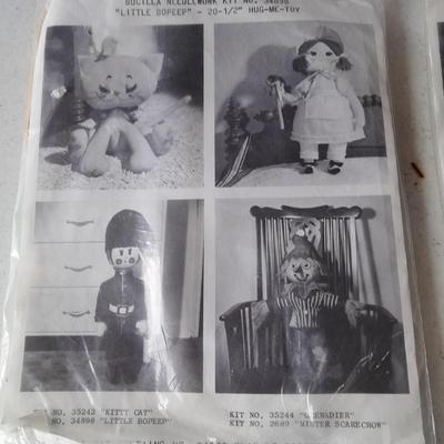 Two vintage Bucilla Needlework kits > opened but appear complete
