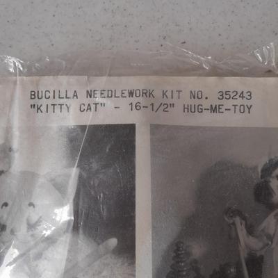 Two vintage Bucilla Needlework kits > opened but appear complete