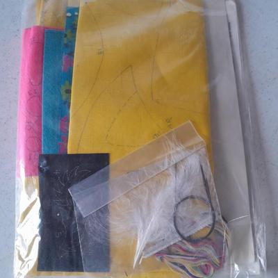 Two vintage Bucilla Needlework kits > opened but appear complete