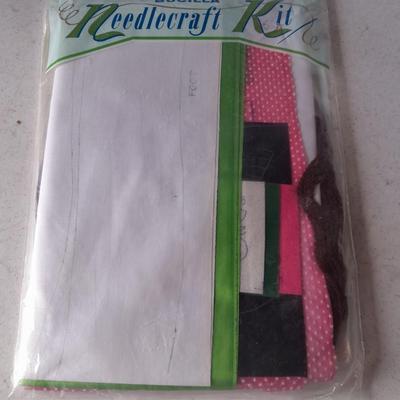 Vintage Bucilla needlecraft kit "windsome dolly"