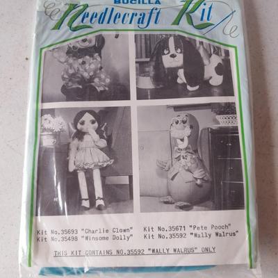 Bucilla needlecraft kit " Wally Walrus"