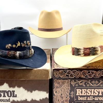 RESISTOL COWBOY HATS