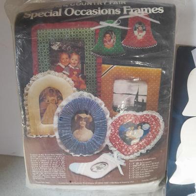 Crafting, needlework, kits and build a baby doll