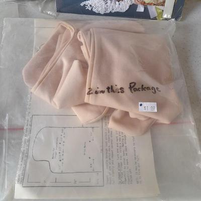 Crafting, needlework, kits and build a baby doll