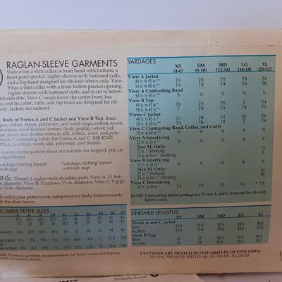 Vintage sewing patterns and transfer patterns