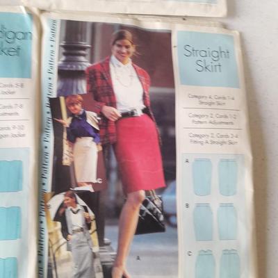 Vintage sewing patterns and transfer patterns