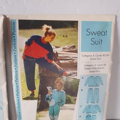 Vintage sewing patterns and transfer patterns