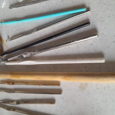 Denise Interchangeable Knitting needles and lots of sewing and crafting supplies