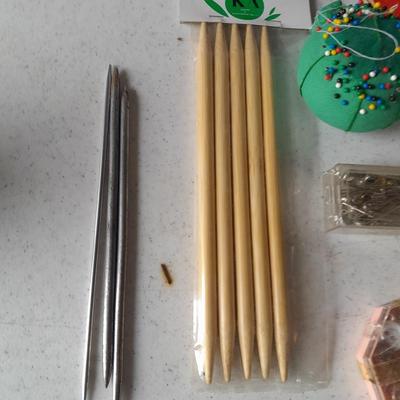 Denise Interchangeable Knitting needles and lots of sewing and crafting supplies