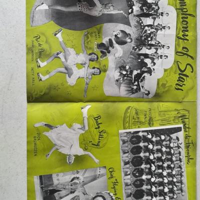 Dance / Musical programs Signed Terry Fator- 1953 Follies - and Flatley Lord of the Dance Dangerous Games Programs