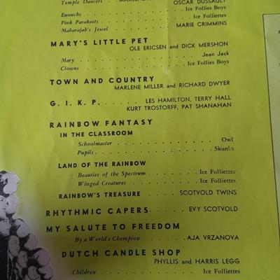 Dance / Musical programs Signed Terry Fator- 1953 Follies - and Flatley Lord of the Dance Dangerous Games Programs