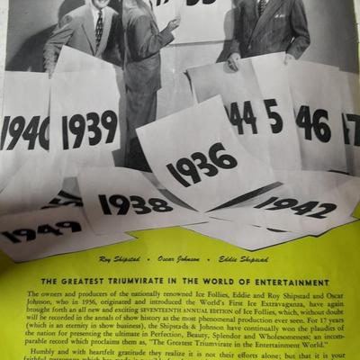 Dance / Musical programs Signed Terry Fator- 1953 Follies - and Flatley Lord of the Dance Dangerous Games Programs