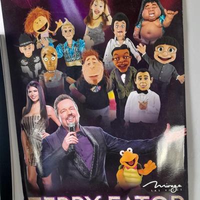 Dance / Musical programs Signed Terry Fator- 1953 Follies - and Flatley Lord of the Dance Dangerous Games Programs