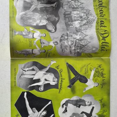 Dance / Musical programs Signed Terry Fator- 1953 Follies - and Flatley Lord of the Dance Dangerous Games Programs