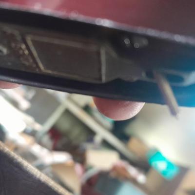 Antique portable electric record player