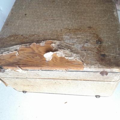 Antique portable electric record player