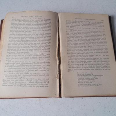 Vintage Illustrated Swiss Family Robinson hardback book Belford, Clarke & Co.