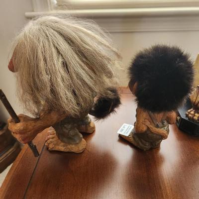 2 Vintage Norway Nyform Trolls