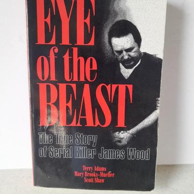 Two autographed books - The Rising Signed Tim LaHaye and Jerry Jenkins - Eye of the Beast Terry Adams Signed