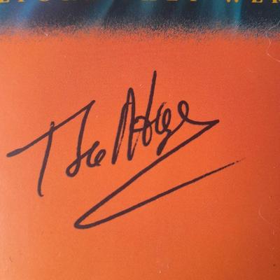 Two autographed books - The Rising Signed Tim LaHaye and Jerry Jenkins - Eye of the Beast Terry Adams Signed