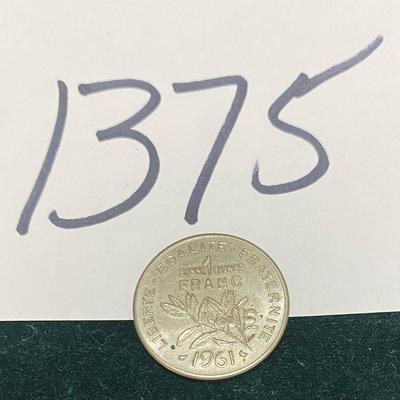 1961 Prefontaines Wine Token