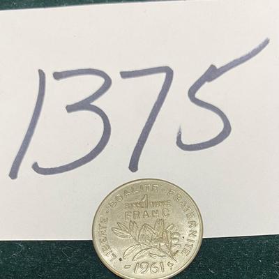 1961 Prefontaines Wine Token